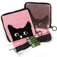 thumbnail image 1 of Kit de billetera Needlepoint Craftiloo para niños, bordado Arts Cat, 1 of 5
