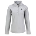 thumbnail image 2 of Women's Cutter & Buck Gray Colorado Rockies Hunts Point Eco Half-Snap Jacket, 2 of 3