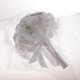 thumbnail image 3 of Novia De Bouquet Satin Ribbon Rose Con Elegante Decoración De Cristal De Encaje perfecl Ramo de la boda, 3 of 8