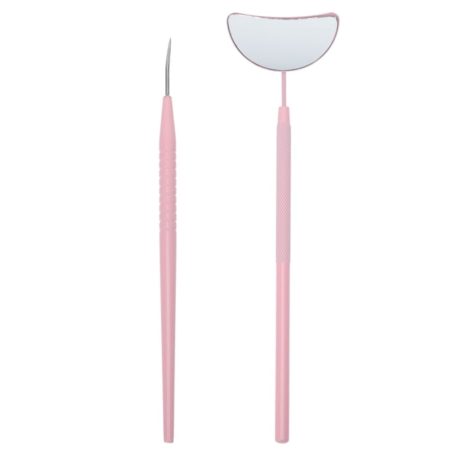 Shisuyan Pink Eyelash Extension Tool Stainless Steel 1 Set 7.4x2.3in