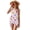 Rainbow Star, variant on Gradient Leopard Print Girl's One Piece Swimsuits Cheetah Color Block Cutout One Shoulder Bathing Suit with Mesh Cover Up 1 Piece Adjustable Swimsuit Strap Swimwear Rainbow Colorful
