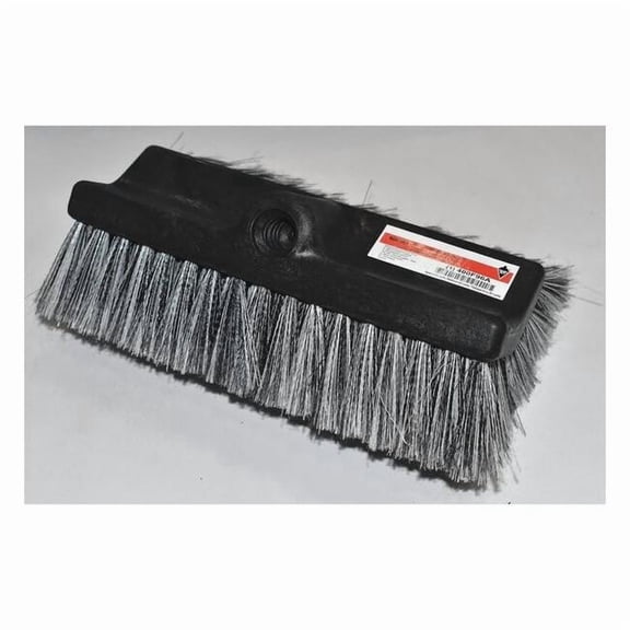 Tough Guy Bi-Level Brush Head,10" L,Gray,PET 400F96