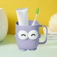 thumbnail image 2 of Lilixerw Cute Cartoon Bathroom Toothbrush Cups,Mouthwash Cups,Bathroom Tumbler Cup,Tooth Brush Holders,Plastic Household Drinking Cups, 2 of 6