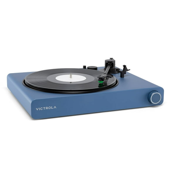 Victrola Stream Onyx – Wi-Fi and Bluetooth Turntable (Works with Sonos), Blue