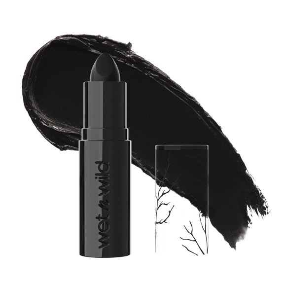 Wet N Wild Fantasy Makers Matte Lipstick in Eerie Onyx - 0.12 oz.