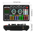 thumbnail image 2 of Wweixi Sound Card Sound Board Live Sound Card Sound Mixer High-fidelity Sound, 2 of 6