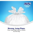 thumbnail image 3 of Hefty Garbage Bags, Strong Tall 45 Litres White Kitchen, 70 Bags, 3 of 5