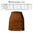 thumbnail image 5 of 1PCSA solid color skirt-black-S, 5 of 5