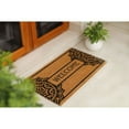 thumbnail image 3 of RugSmith Machine Tufted Mandala Welcome Indoor and Outdoor Coir Doormat, 18" x 30", 3 of 5