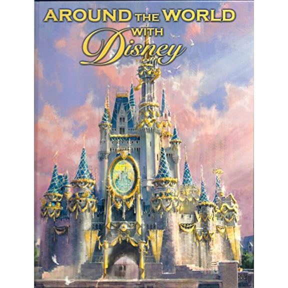Pre-Owned Around the World with Disney (Hardcover) 0786854464 9780786854462