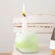 thumbnail image 4 of Candelabro de cerámica práctico con adorno de melocotón colorido personalizado para mesa de casa, decoración romántica para cenas a la luz de las velas, candelabro de cerámica, 4 of 6