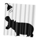 thumbnail image 3 of El Panel Lavable A Resistente De Agua El 180x180cm De De Ducha Del Estampado De Animales Ducha Soledad Cortina de la ducha, 3 of 4