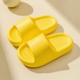 thumbnail image 2 of kpoplk Slides for Girls Boys Comfortable Slippers Slides Non-slip Shower Shoes House Fashion Thick for Indoor & Outdoor Gifts(Yellow,12), 2 of 9