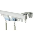 thumbnail image 3 of InStyleDesign  White Wall or Ceiling Curtain Track/ Room Divider 60 inch (5ft), 3 of 3