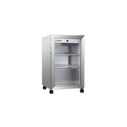 Equator 2.3cf Outdoor/Indoor Refrigerator IPX4 SS Builtin/FS 85 Cans Quiet 42dB