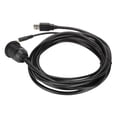 thumbnail image 4 of Cable de Lavado de Montaje en Automóvil, USB 3.0 AUX DC 3.5 mm Multi Uso Cable de Montaje en el Tablero USB Con Indadadores LED para Motocicleta, 4 of 7