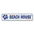 thumbnail image 2 of Beachy Flower Novelty Sign, Metal Wall Decor - 4x18 inches, 2 of 4