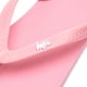 thumbnail image 4 of Hype - Chancletas Slip-on Diseño Escritura para Niños/Niñas (Rosa, Blanco), 4 of 5