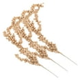 thumbnail image 2 of MRLESS Gold Artificial Holly Berry Picks for Christmas & Wedding Decor (3PCS), 2 of 7