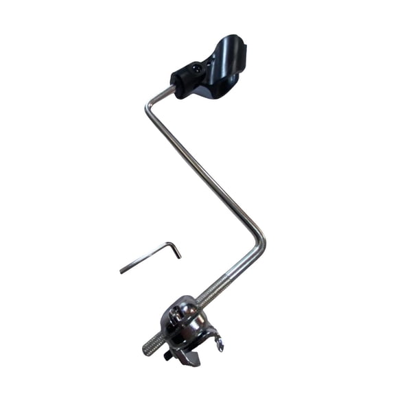 Soporte de micrófono para bombo, soporte de micrófono Accesorios para Instrumentos Musicales, accesorios de batería resistentes, soporte de micrófono, Con clip para micrófono