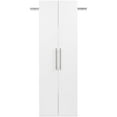 thumbnail image 2 of Prepac HangUps 3 Piece 72" Large Wall Mounted Garage Cabinet Set in White, 2 of 8