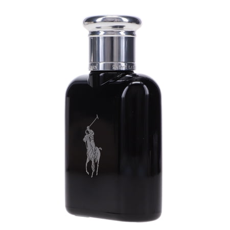 RALPH LAUREN POLO BLACK EAU DE TOILETTE, COLOGNE FOR MEN, 2.5 FL OZ