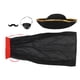 thumbnail image 1 of Kit de disfraz de pirata no es fácil de quitar Disfraz de pirata para fiestas de disfraces para disfraces para festividades de Halloween para representaciones teatrales ANGGREK Otros, 1 of 8