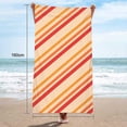 thumbnail image 2 of style1 1 pieza de toalla de playa de tela de felpa doble de fibra ultrafina con varios estampados, toalla de playa, chal de natación y protector solar, 2 of 5