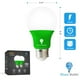 thumbnail image 2 of Bombillas LED Bluex, paquete de 6, A19, luz verde, 9 W (equivalente a 60 W), E26, 2 of 7