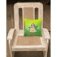 thumbnail image 2 of Carolines Treasures BB7457PW1818 Welcome Lady in Bikini Summer Fabric Decorative Pillow  18H x18W multicolor, 2 of 2