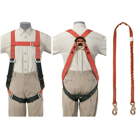 Fall Arrest Rope - KLEIN TOOLS FALL ARREST HARNESS SET- KLEIN-LITE