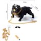 thumbnail image 2 of Bully Pitbull Dog Car Interior Decoración Tablero Ornamento Moda Divertido Lindo Hogar Decoración Auto Accesorios Sin Base-Negro, 2 of 3