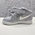 thumbnail image 3 of Ni&ke Shoes Mens 11 Ni&ke Air Force 1 '07 Mid Wolf Grey Style Code 315123-033, 3 of 6