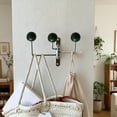 thumbnail image 6 of Lenkho Decorative Swivel Metal Wall Hook, Foldable Coat Rack Hook, Multi‑Purpose Wall‑Mount Hanger for Clothes, Hats, Bags, Ideal for Bathroom, Kitchen & Bedroom Storage, 6 of 6
