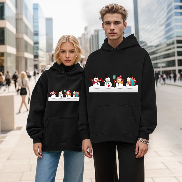 WILLBEST Hoodies for Women Couple's Long Sleeves Hoodie Couples Hooded Sweatshirts Hop Loose Pullover Hoodie for Men Women Youth Clockwork Orange Hoodie