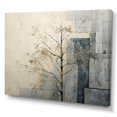 thumbnail image 2 of Designart "Splitting Nature In Grey And White I" Abstract Shapes Wall Art Living Room, 2 of 7