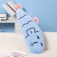 thumbnail image 2 of Matoen Giant Soft Fish Cushion Pillow Plush Pillow Stuffed Toy Throw Pillow for Home Decoration Gift Kids Pillow Stuffed Animal Toy, Christmas Gift (90cm/35.4"), 2 of 7
