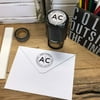 Personalized Round Self-Inking Rubber Stamp - The Carrow