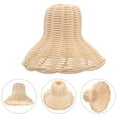 thumbnail image 6 of Diekin Bulb Lampshade Pendant Lampshade Rattan Woven Lamp Shade Rustic Hanging Lamp Cover, 6 of 6
