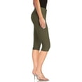 thumbnail image 3 of Hybrid & Co. Women's 17 inch Butt Lift Super Comfy Stretch Denim Capri Jeans, 3 of 6