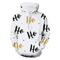 thumbnail image 2 of Little Boys Sweatshirts Christmas Girls Hooded Unisex 3D Letter Printed Hoodie With Pocket Kids Pullover Tops Clothes for Boy Size 7-8T, 2 of 3