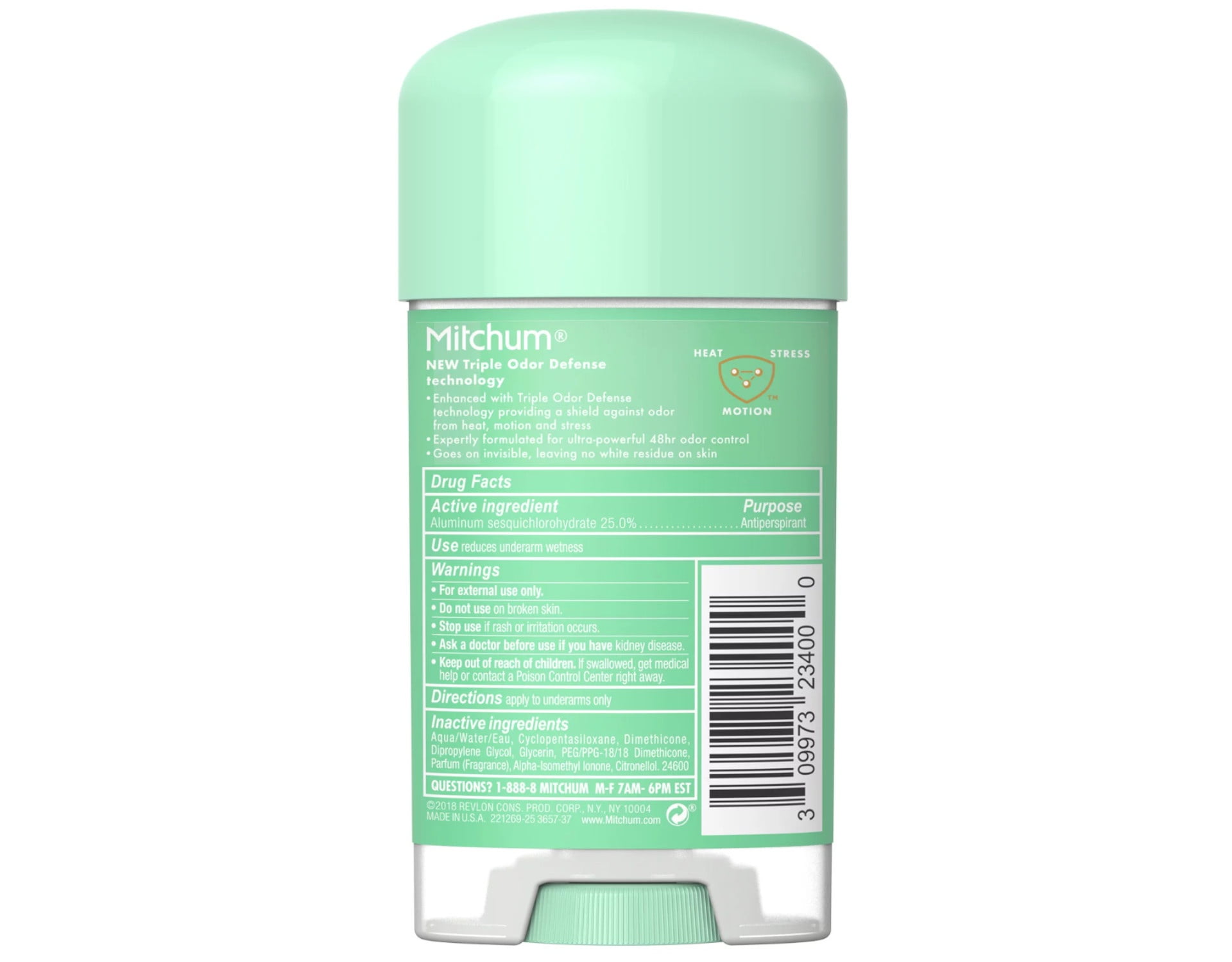 Mitchum Advanced Women Gel Anti-Perspirant & Deodorant, Shower Fresh 2.25 oz (Pack of 4)
