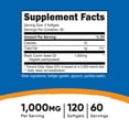 thumbnail image 2 of Nutricost Black Cumin Seed Oil Supplement - 120 Softgels, 1000mg per Serving, 60 Servings, 2 of 9
