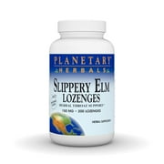 Slippery Elm Lozenges, Tangerine , 150 mg, 200 Lozenges, Planetary Herbals