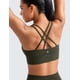 thumbnail image 5 of Top Deportivo CRZ YOGA Butterluxe con Copas Moldeadas Oliva XS, 5 of 5