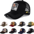 thumbnail image 2 of Gorra de algodón con diseño de anime de alta calidad para hombres y mujeres, gorra de camionero de papá estilo hip hop de alta calidad, gran oferta hola suerte unisex, 2 of 2