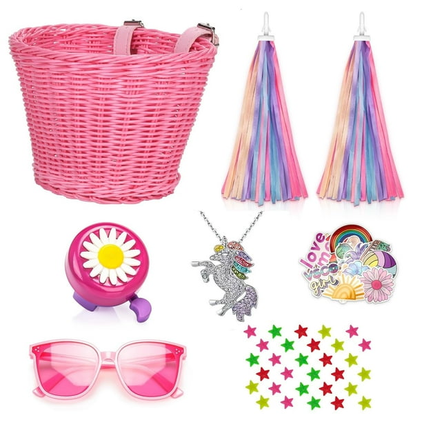 Set de Accesorios Canasta para Bicicleta Suerico para Niñas
