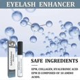 thumbnail image 3 of Mascara Black Curly Eyelashes Eyebrows Natural Beautiful Mascara Moisturizing Seamless Slender Mascar, 3 of 4