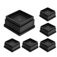 thumbnail image 1 of Bed Risers 1 Inch, 6pcs Adjustable Bed Furniture Riser, Heavy Duty Bed Lifts Risers with Rubber Pad, 1 of 5