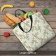 thumbnail image 5 of Fotbe Rose Bolsa Tote con Estampado para Mujer, Bolsos con Cremallera, Bolsa de Hombro Casual de Gran Capacidad con Bolsillos Internos, 5 of 7